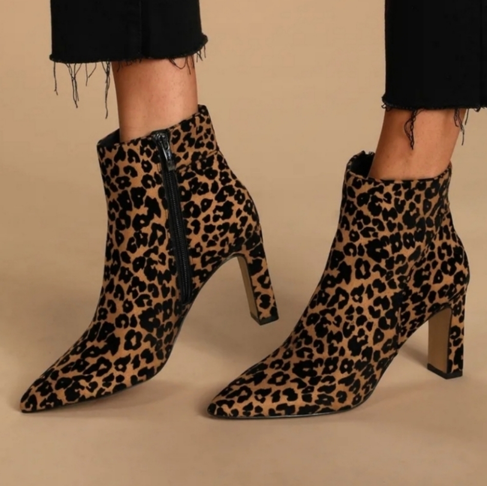 🆕️ Steven By Steve madden Leopard ankle bo